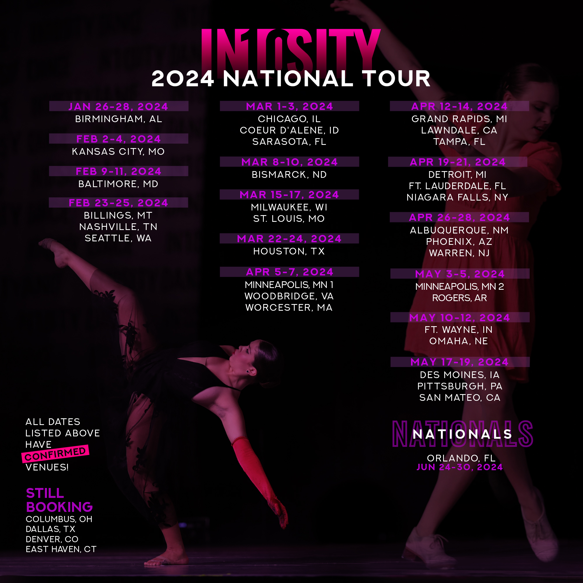 2024 Regional Tour In10sity Dance In10sity Dance